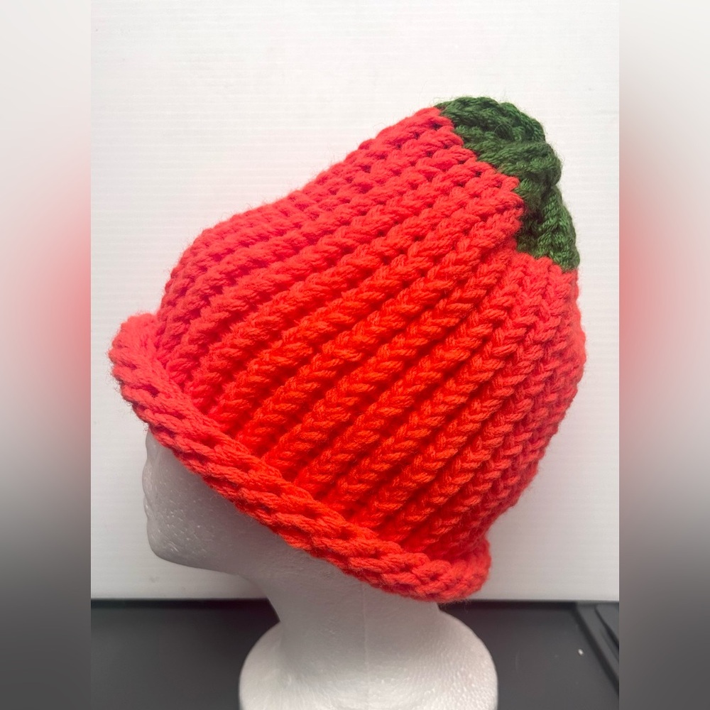 🧡Pumpkin Handknit Beanie